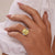 Lafonn Simulated Diamond & Canary 3-Stone Engagement Ring 8R024CAT05