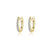 Lafonn Simulated Diamond Dainty Huggie Hoop Earrings BE006CLG00