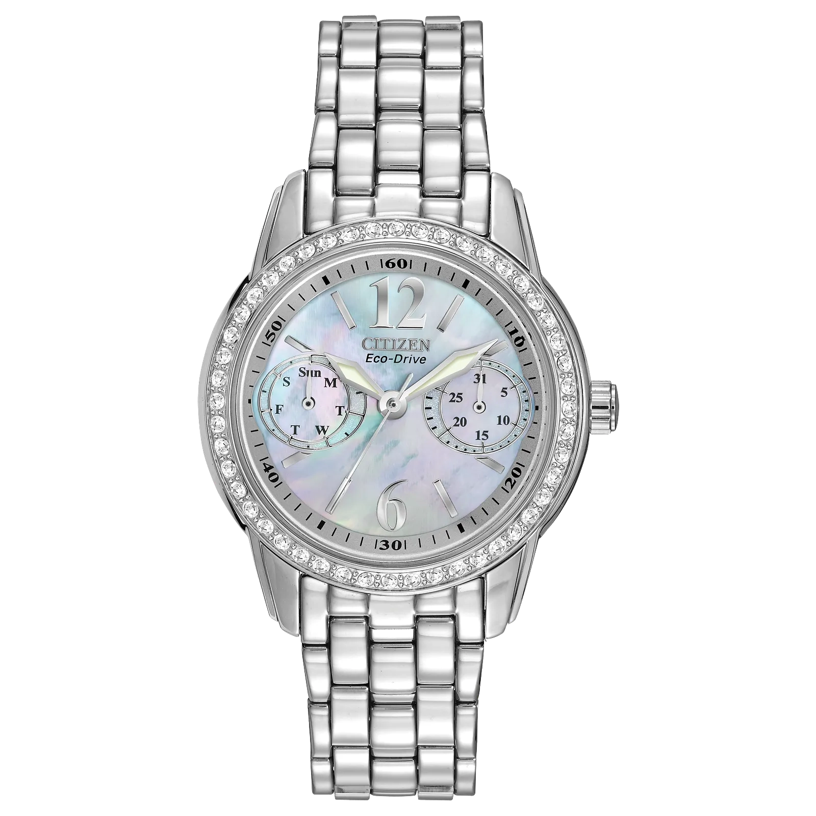 Citizen Eco-Drive Silhouette Crystal FD1030-56Y