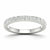 1/2 Carat Round Lab Grown Diamond 14K Gold Anniversary Band