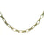 14K Yellow Gold 2.75cttw. Diamond Alternating Oval Link Necklace