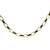 14K Yellow Gold 2.75cttw. Diamond Alternating Oval Link Necklace