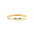 14K Yellow Gold 0.15cttw. Diamond Three Stone Fashion Ring