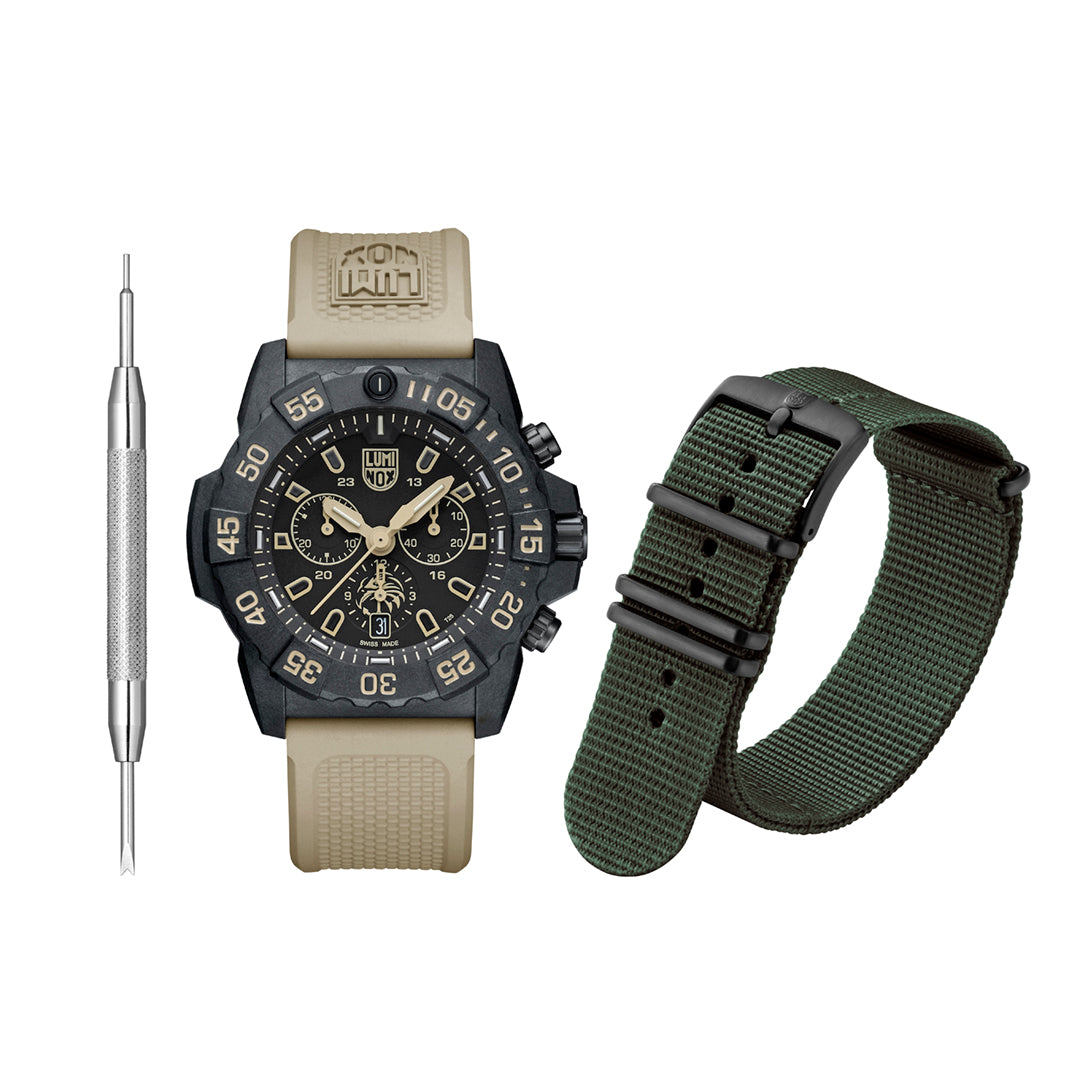 Luminox Navy Seal Foundation Chronograph Series 3590.NSF.SET