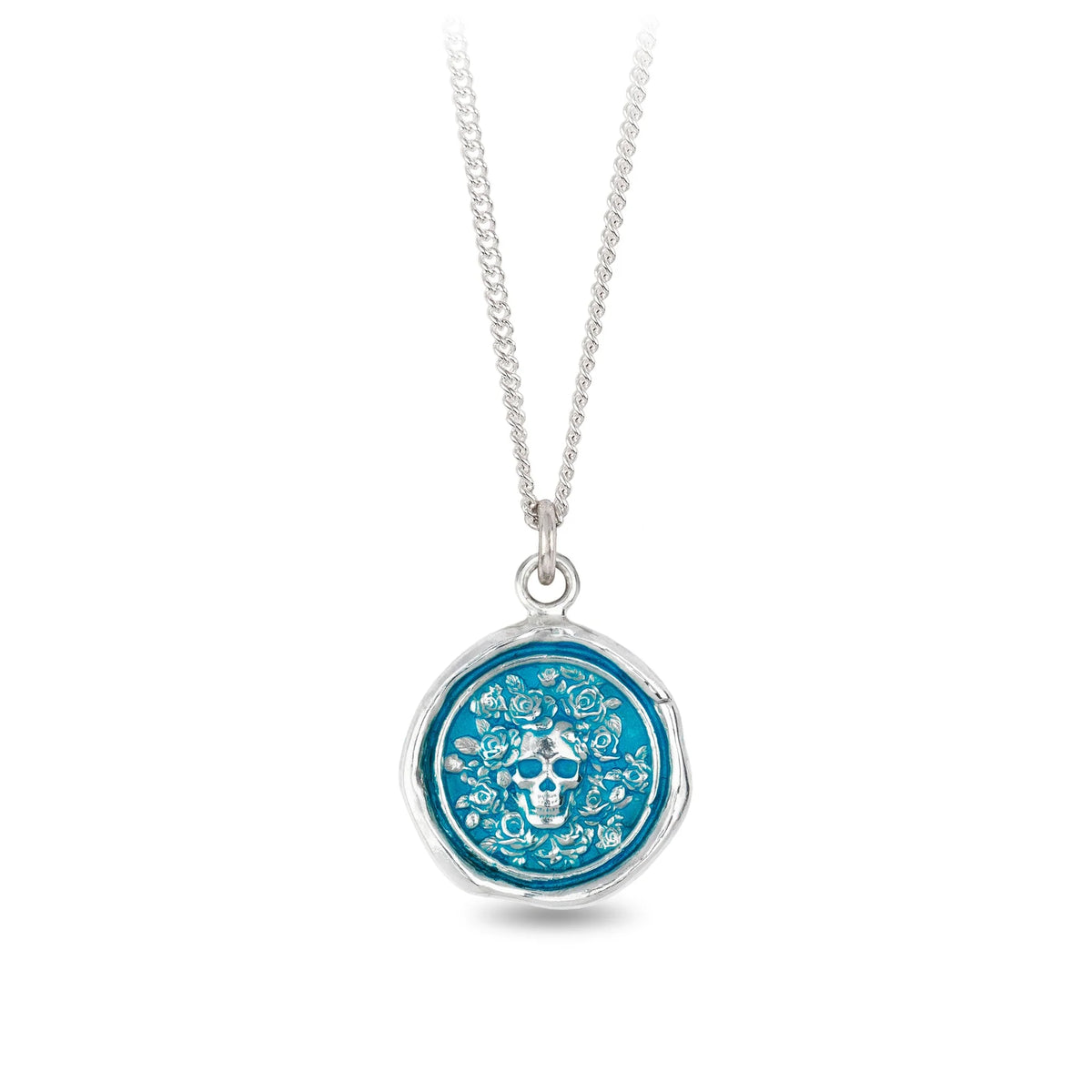 Live Every Moment Capri Blue True Colors Talisman Necklace