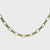 14K Yellow Gold 2.75cttw. Diamond Alternating Oval Link Necklace