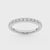 1/2 Carat Round Lab Grown Diamond 14K Gold Anniversary Band