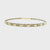 14K Yellow Gold 0.47cttw. Diamond Flexible Bangle Bracelet